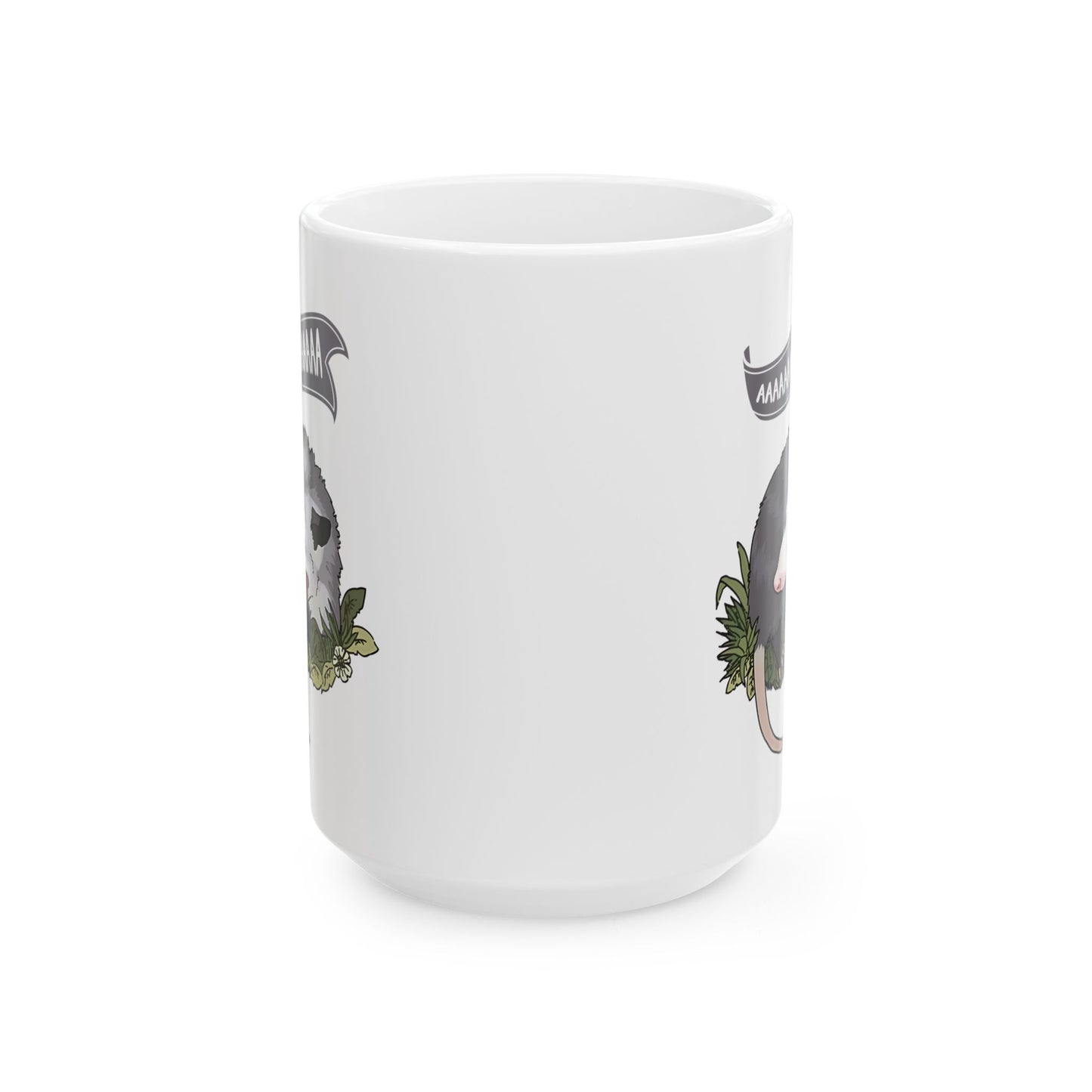 Posom coffee mug, white Mug, (11oz, 15oz)