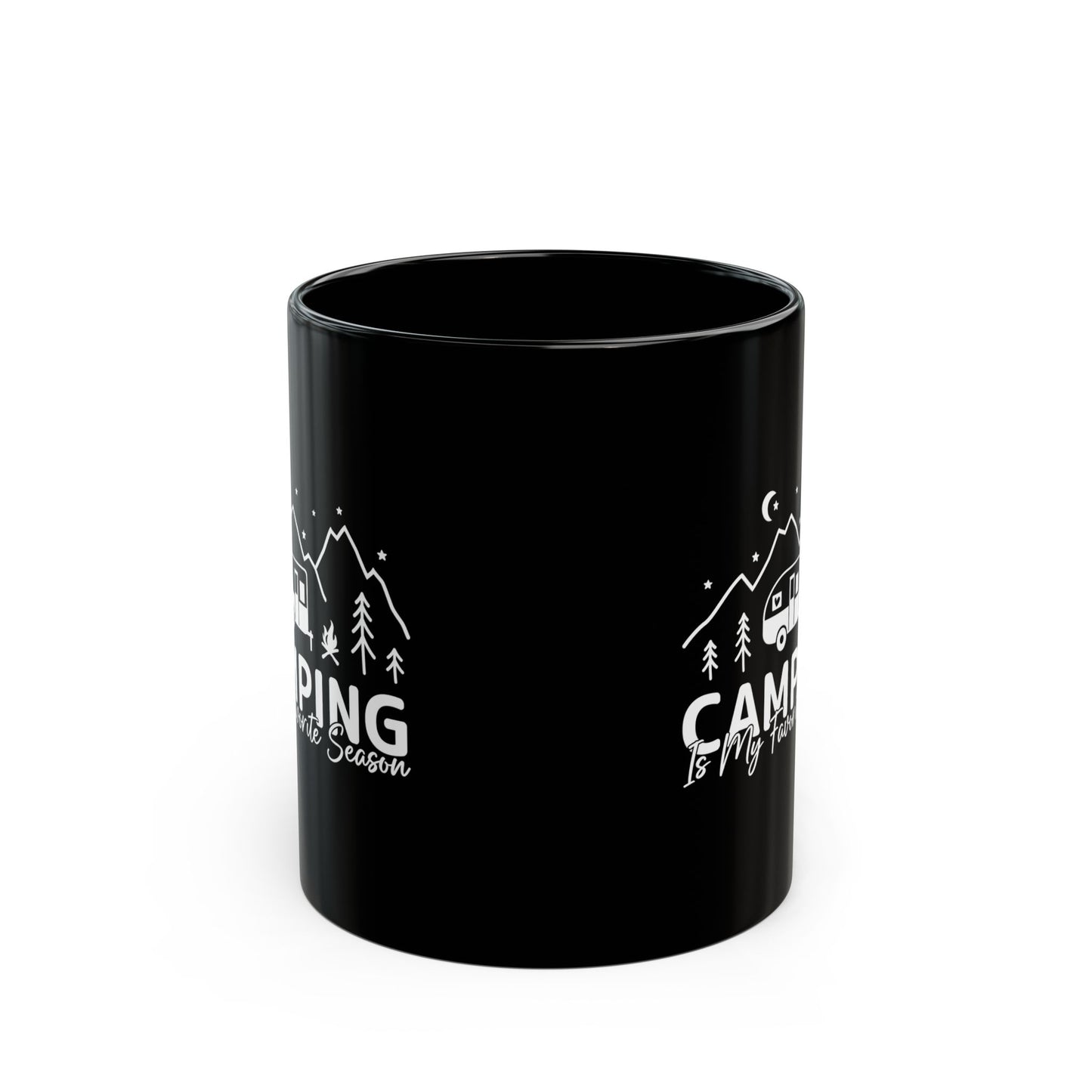 Camping Is My Favorite Season  Ceramic Mug, (11oz, 15oz)