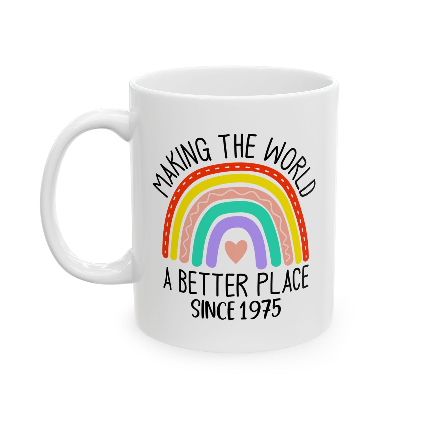 making the world 1975 Ceramic Mug, (11oz, 15oz)