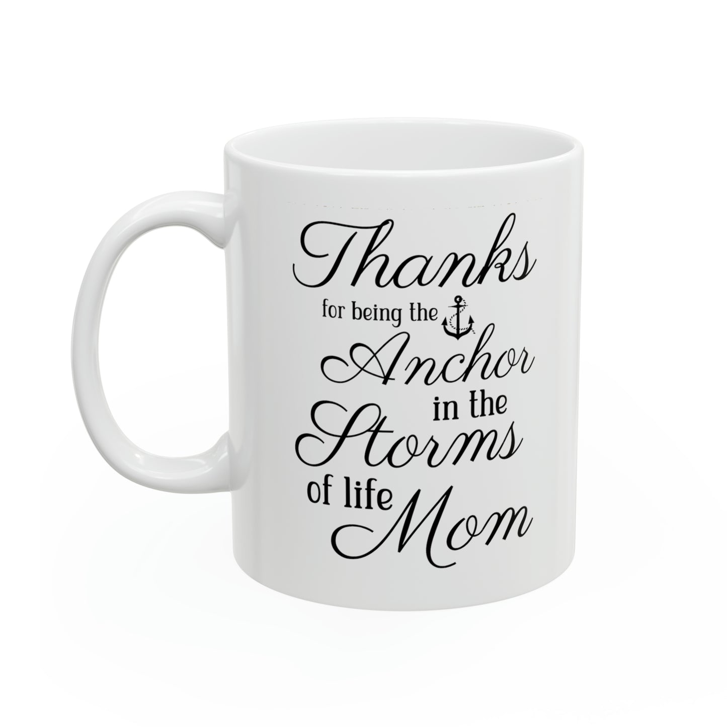 Mom Anchor Mug – Sentimental Gift for Mother’s Day & Birthdays
