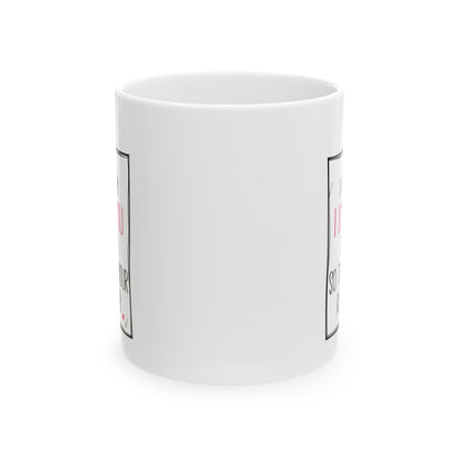 Romantic Gift for Boyfriend Girlfriend Wife Husband – Cute I Love You Coffee Mug – 11oz or 15oz