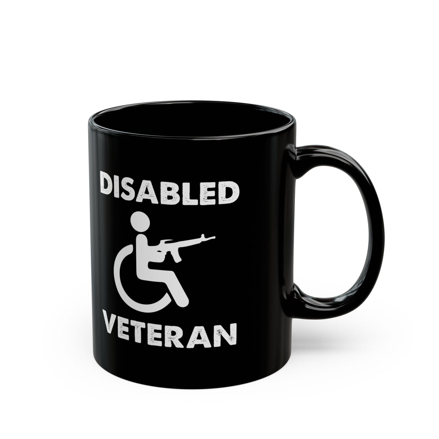 Funny Wheelchair Gun Design – Army, Navy, Air Force or Marine Vets