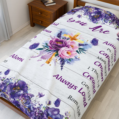 You Are Beautiful Blanket
