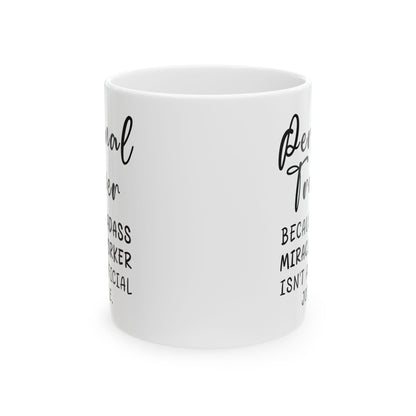 Personal Trainer White Mug, (11oz, 15oz)