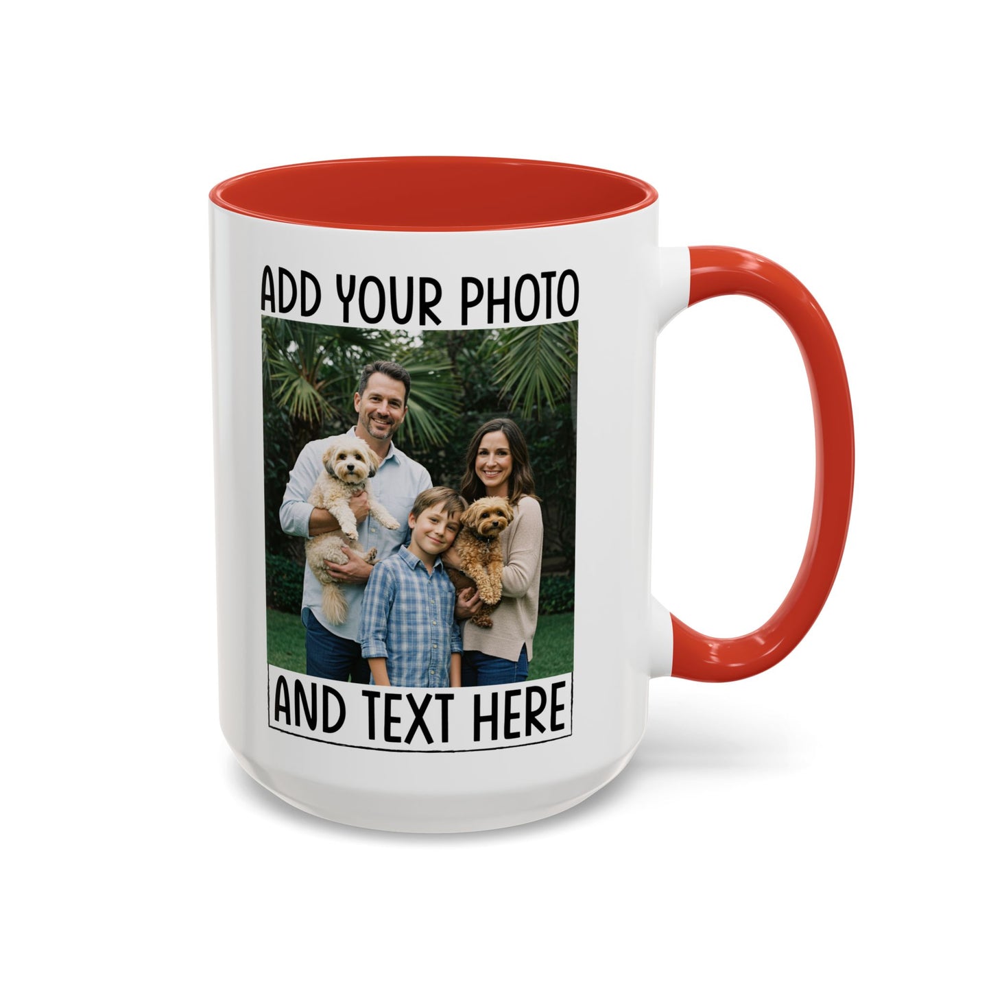 Life Is Better With Dogs & Kids – Funny Pet Parent  Accent Coffee Mug (11, 15oz)