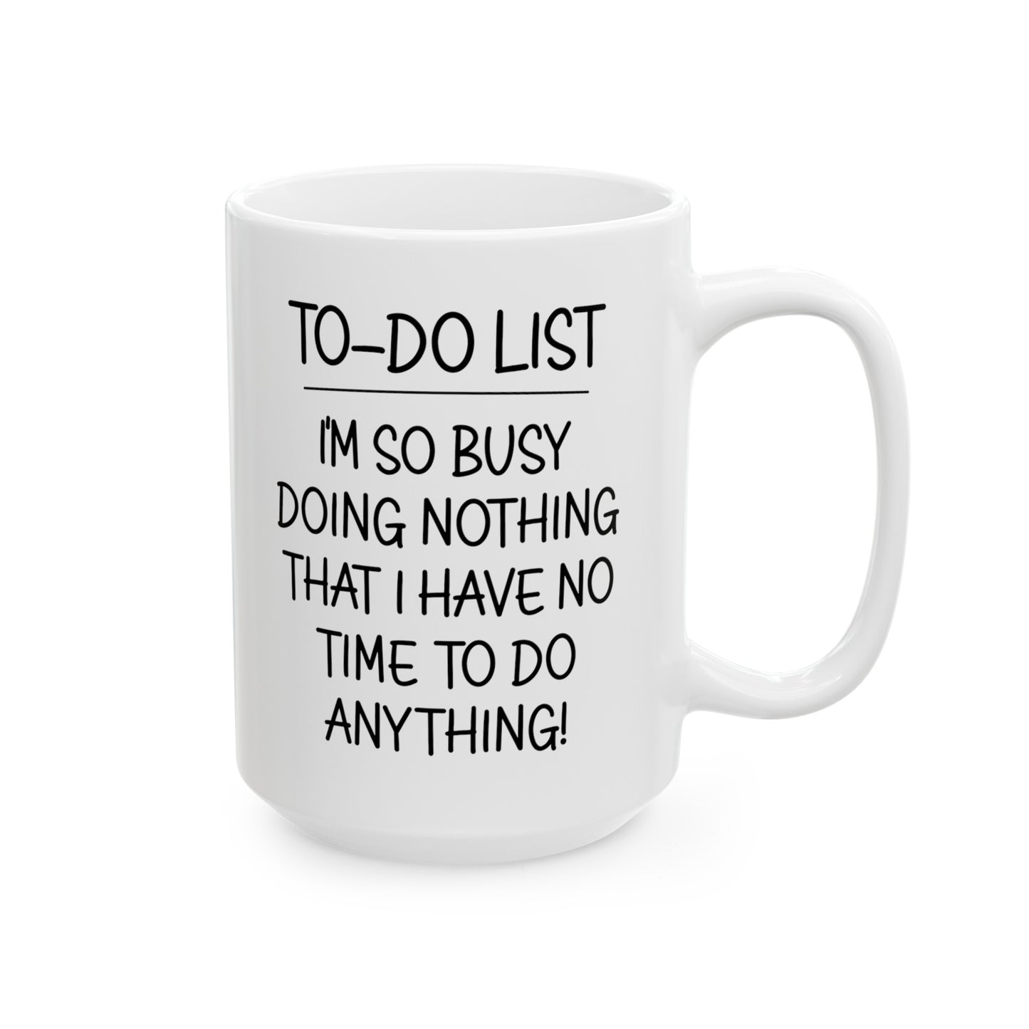 Retirement Schedule Mug – Funny Retirement Gift for Retirees and New Retirees