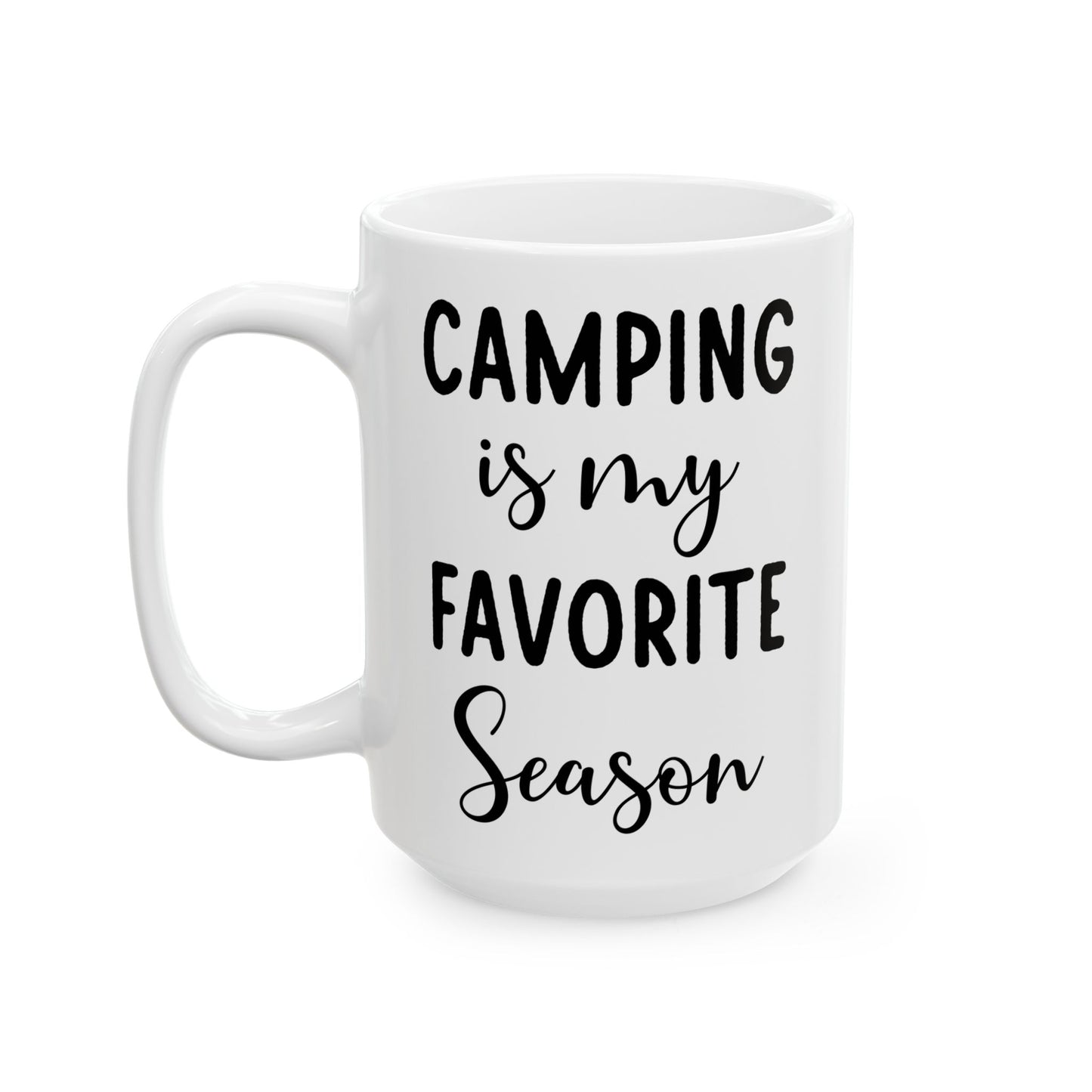 Camping Adventures Ceramic Mug, (11oz, 15oz)