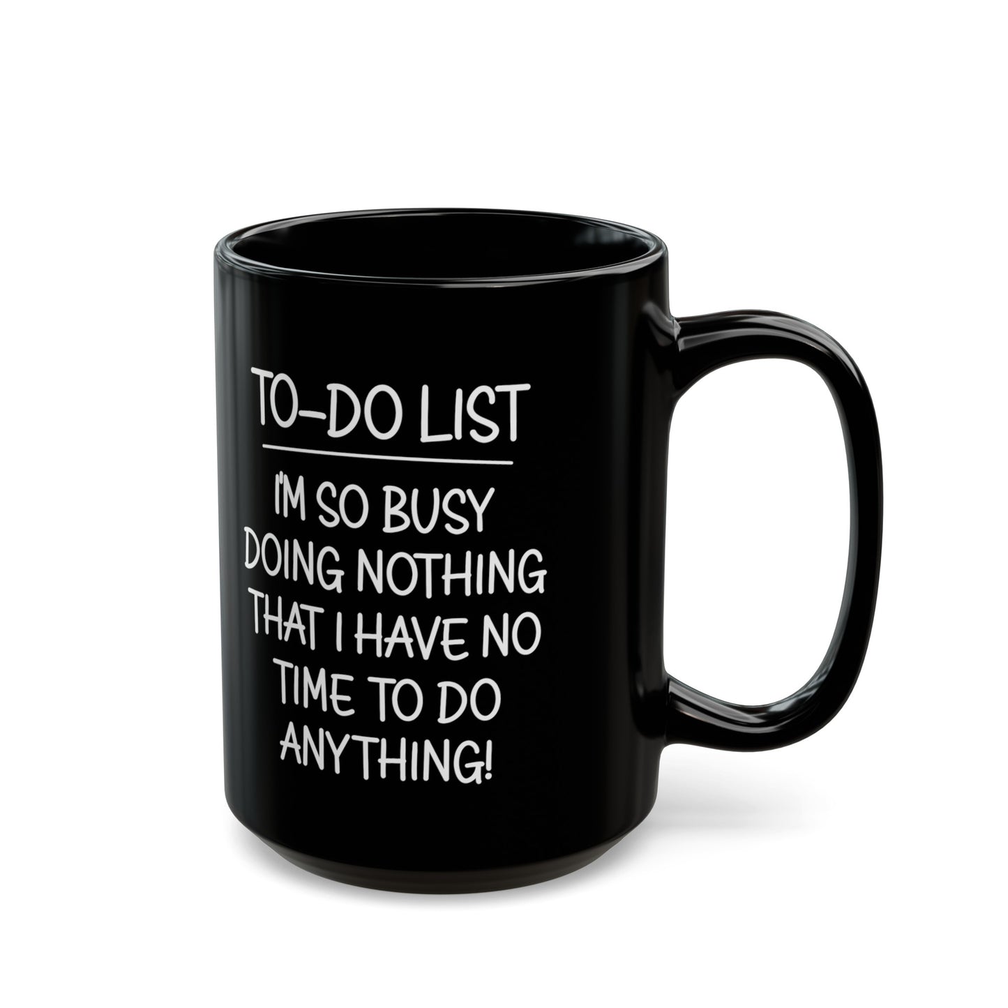 To-Do List Mug – Funny To-Do List Coffee Cup for Busy People and Procrastinators