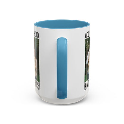 Life Is Better With Dogs & Kids – Funny Pet Parent  Accent Coffee Mug (11, 15oz)