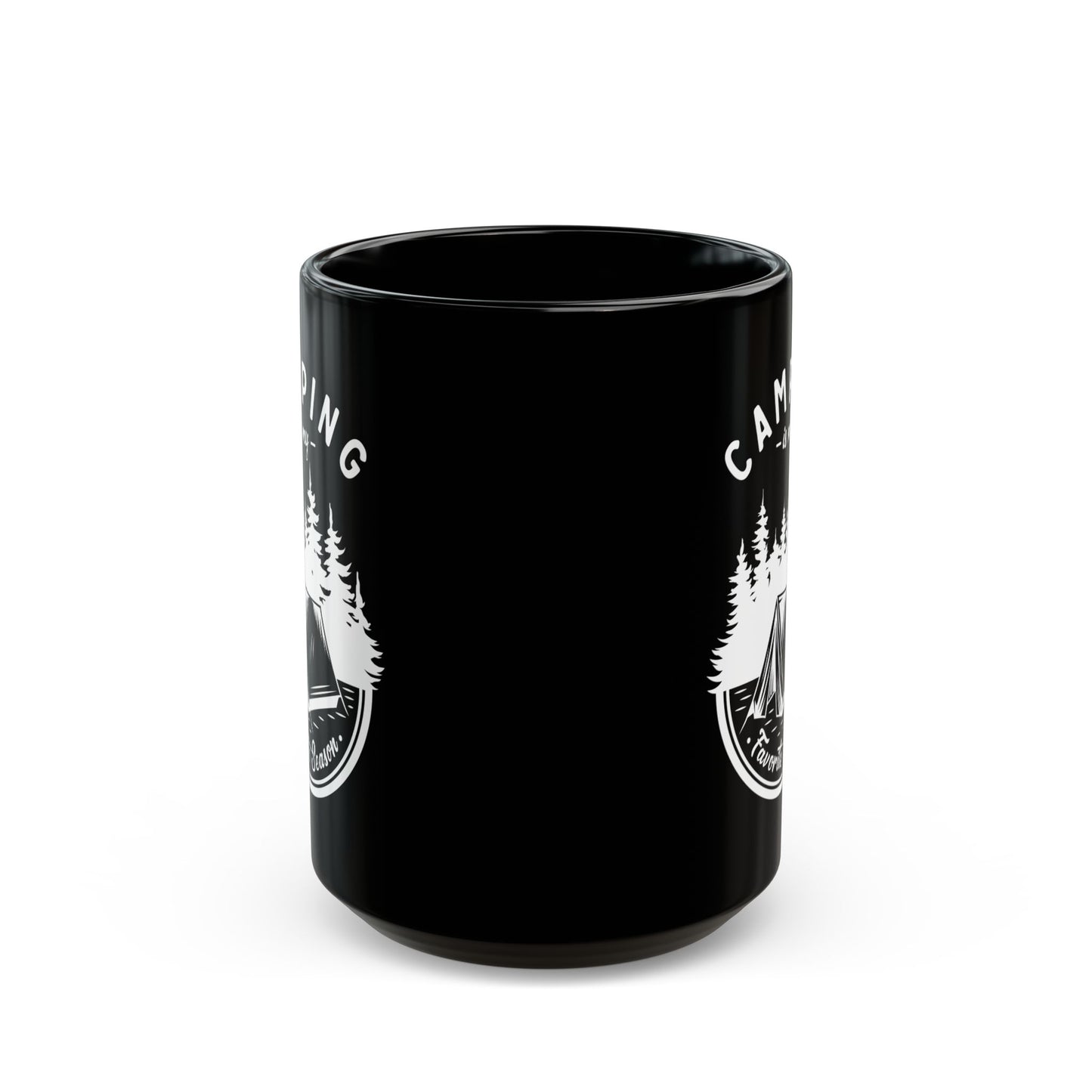 Outdoor Hiking Scene Ceramic Mug, (11oz, 15oz)