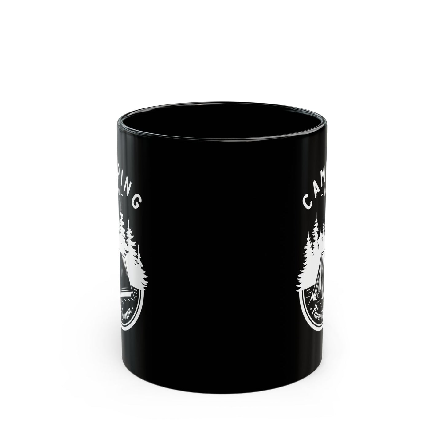 Outdoor Hiking Scene Ceramic Mug, (11oz, 15oz)