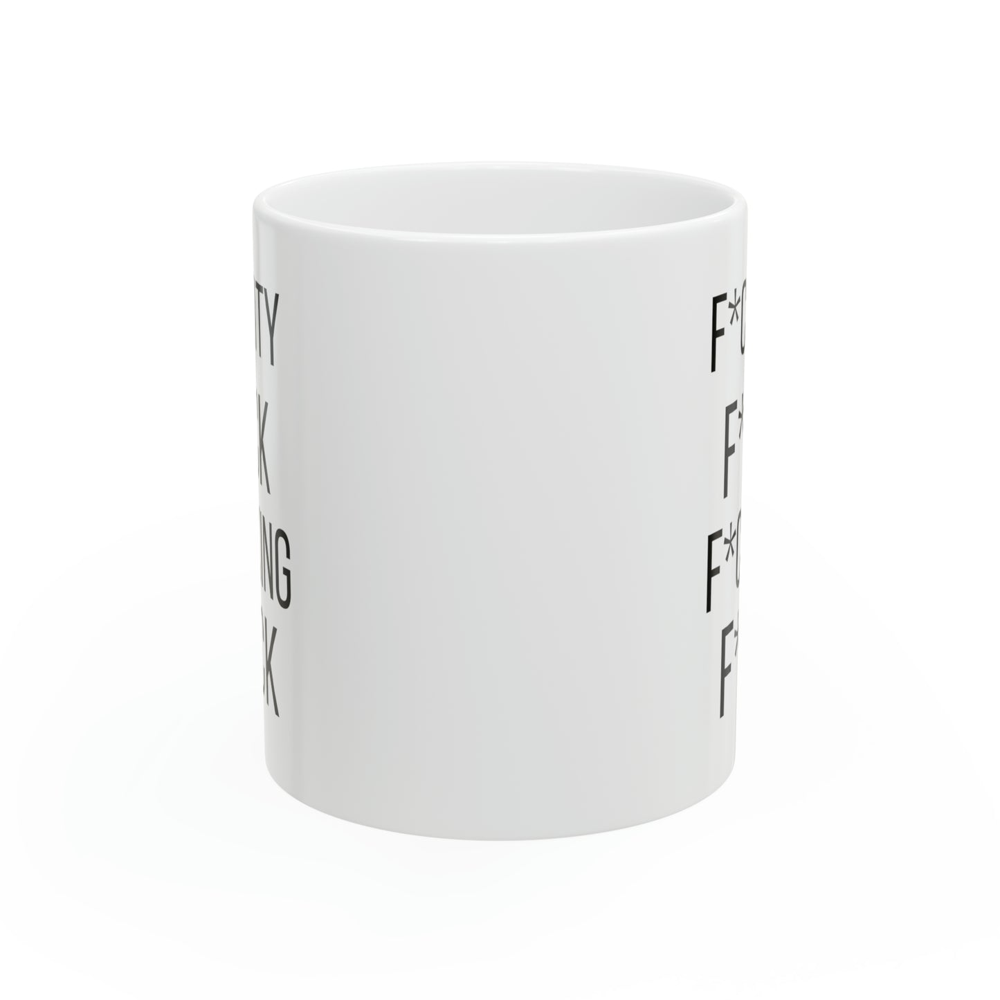 Fckity Fck Funny Coffee Mug – Sarcastic Cuss Word Mug