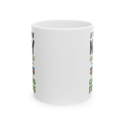 I'm Nuts About Camping Ceramic Mug, (11oz, 15oz)