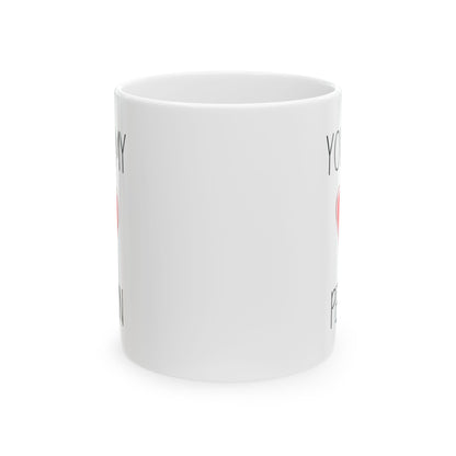 You're My Person Mug – Cute Red Heart Design – Romantic Gift for Loved One