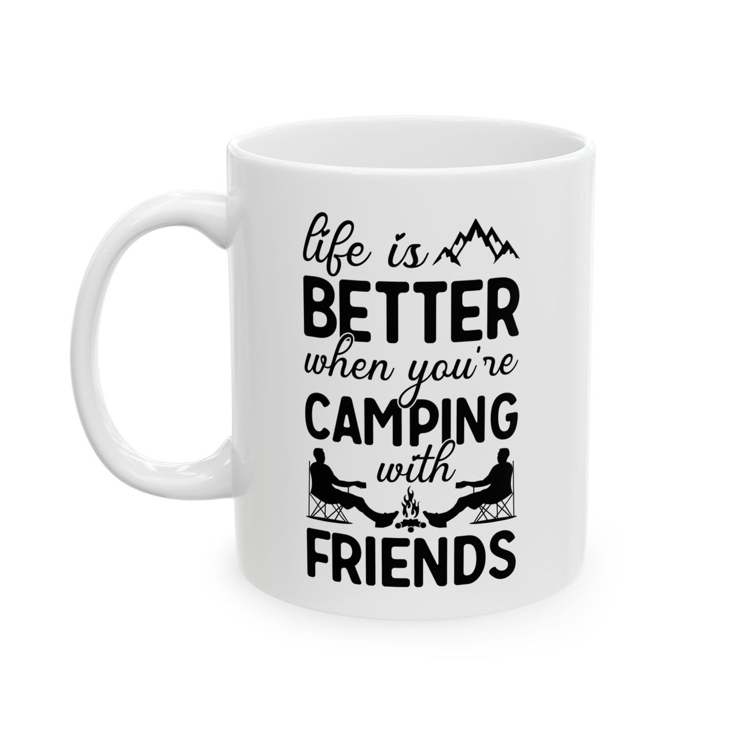 Campfire Nights  Ceramic Mug, (11oz, 15oz)