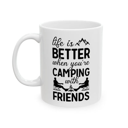 Campfire Nights  Ceramic Mug, (11oz, 15oz)
