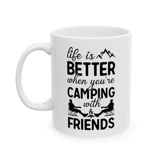 Campfire Nights  Ceramic Mug, (11oz, 15oz)