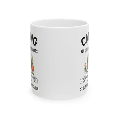 Chibi Camping Fun  Ceramic Mug, (11oz, 15oz)