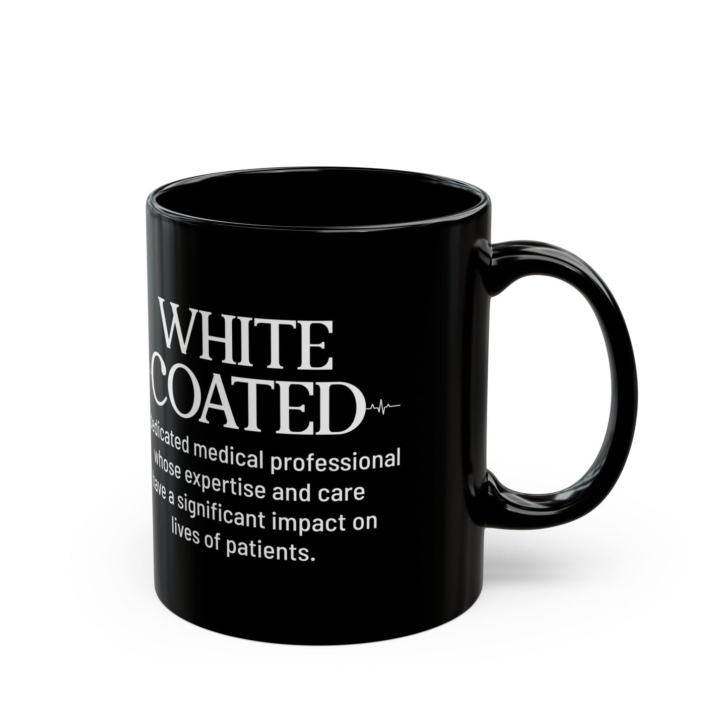 Funny Coffee Cup for Doctors, Medical Students, and Healthcare Workers – Appreciation Gift for White Coat Ceremony