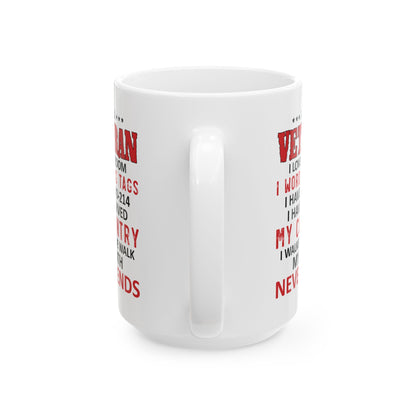 Veteran Mug, (11oz, 15oz)