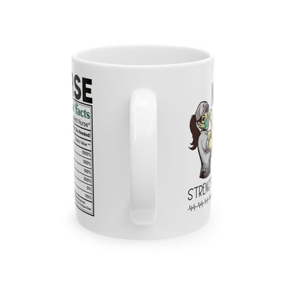 Nurse Mug Gift for Women – Proverbs 31:25 – Strength and Dignity Inspirational Coffee Cup