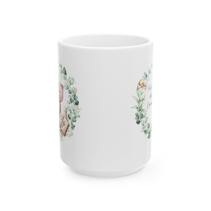 Elegant First Holy Communion Mug – Chalice and Bible Design