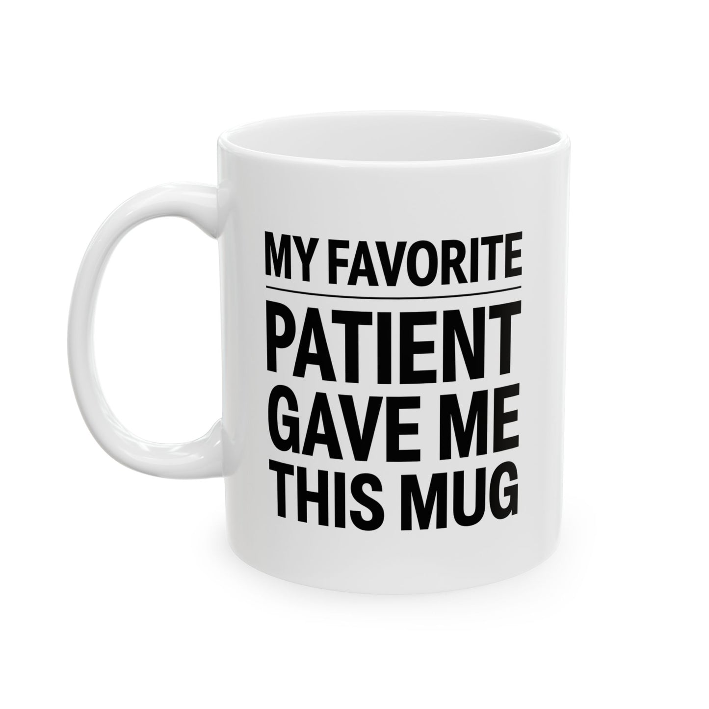 Funny White Coffee Cup for Doctor, Nurses & Medical Staff – Appreciation Gift for Healthcare Workers