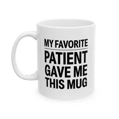 Funny White Coffee Cup for Doctor, Nurses & Medical Staff – Appreciation Gift for Healthcare Workers