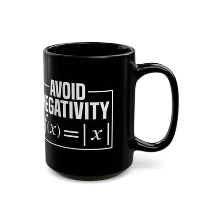 Avoid Negativity Black Mug (11oz, 15oz)