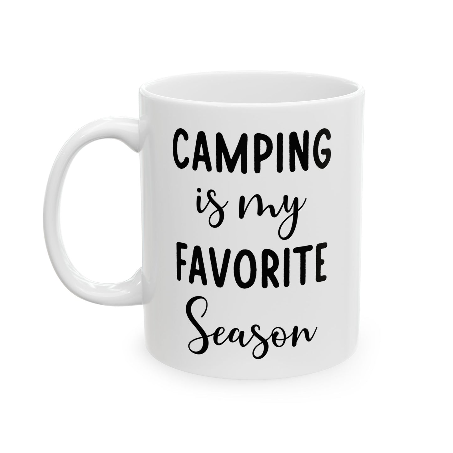 Camping Adventures Ceramic Mug, (11oz, 15oz)