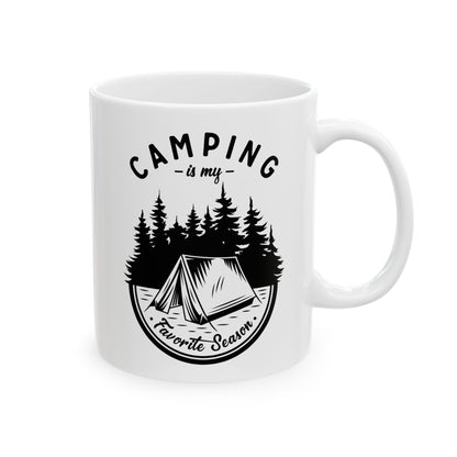 Outdoor Hiking Scene Ceramic Mug, (11oz, 15oz)