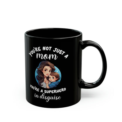 Super Mom Coffee Mug – Inspirational Gift for Mothers, Birthday & Mother’s Day Present