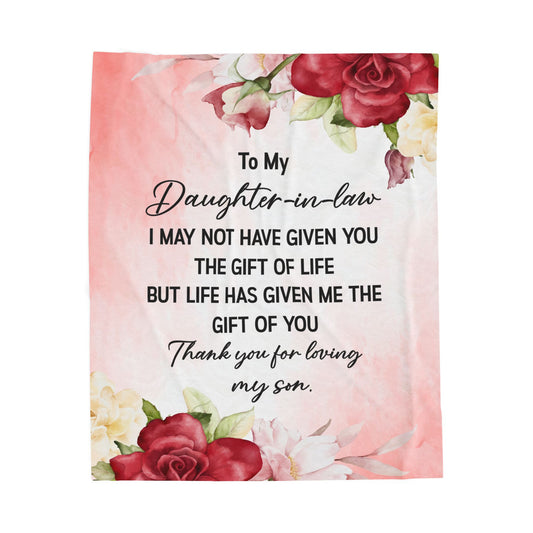 To My Daughter-in-law Blanket