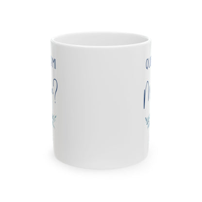 ¿Quieres Ser Mi Madrina Mug – White Godmother Proposal Gift 2025