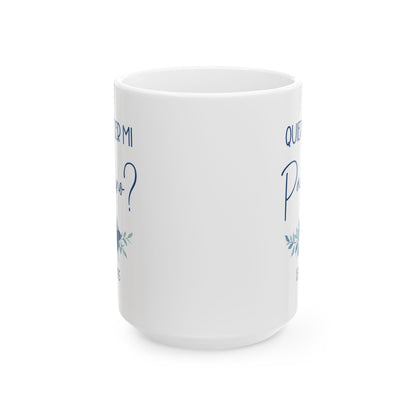 ¿Quieres Ser Mi Padrino Mug – White Spanish Godfather Gift 2025