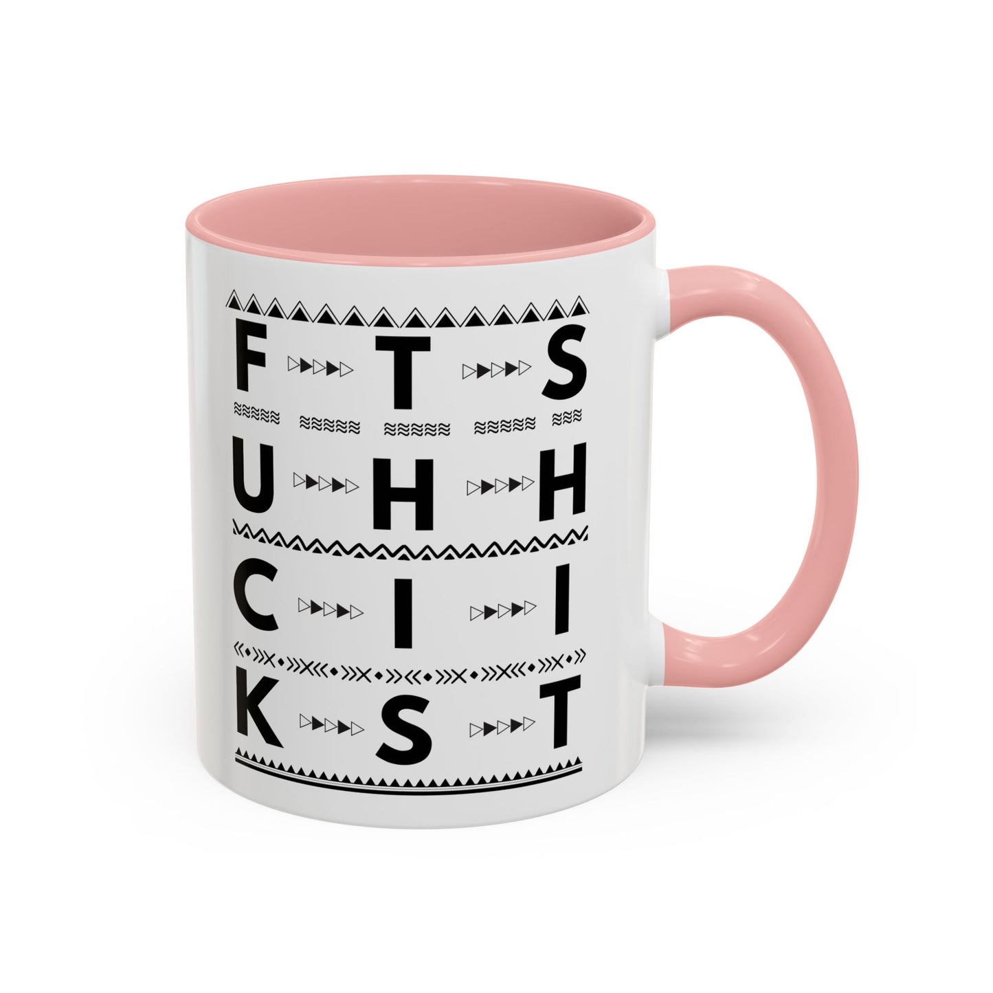 Hidden Message Coffee Mug Fuck This Shit 1 Accent Coffee Mug (11, 15oz)