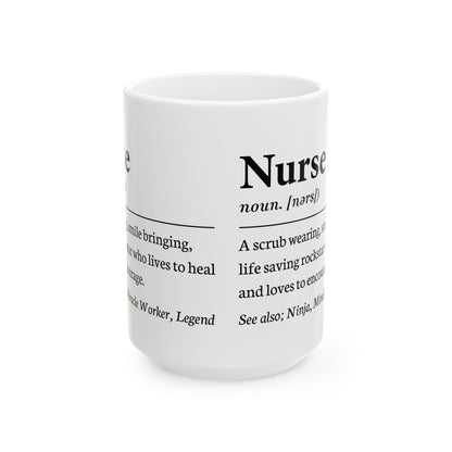 Nurse Definition Mug – Perfect for Nurse Appreciation