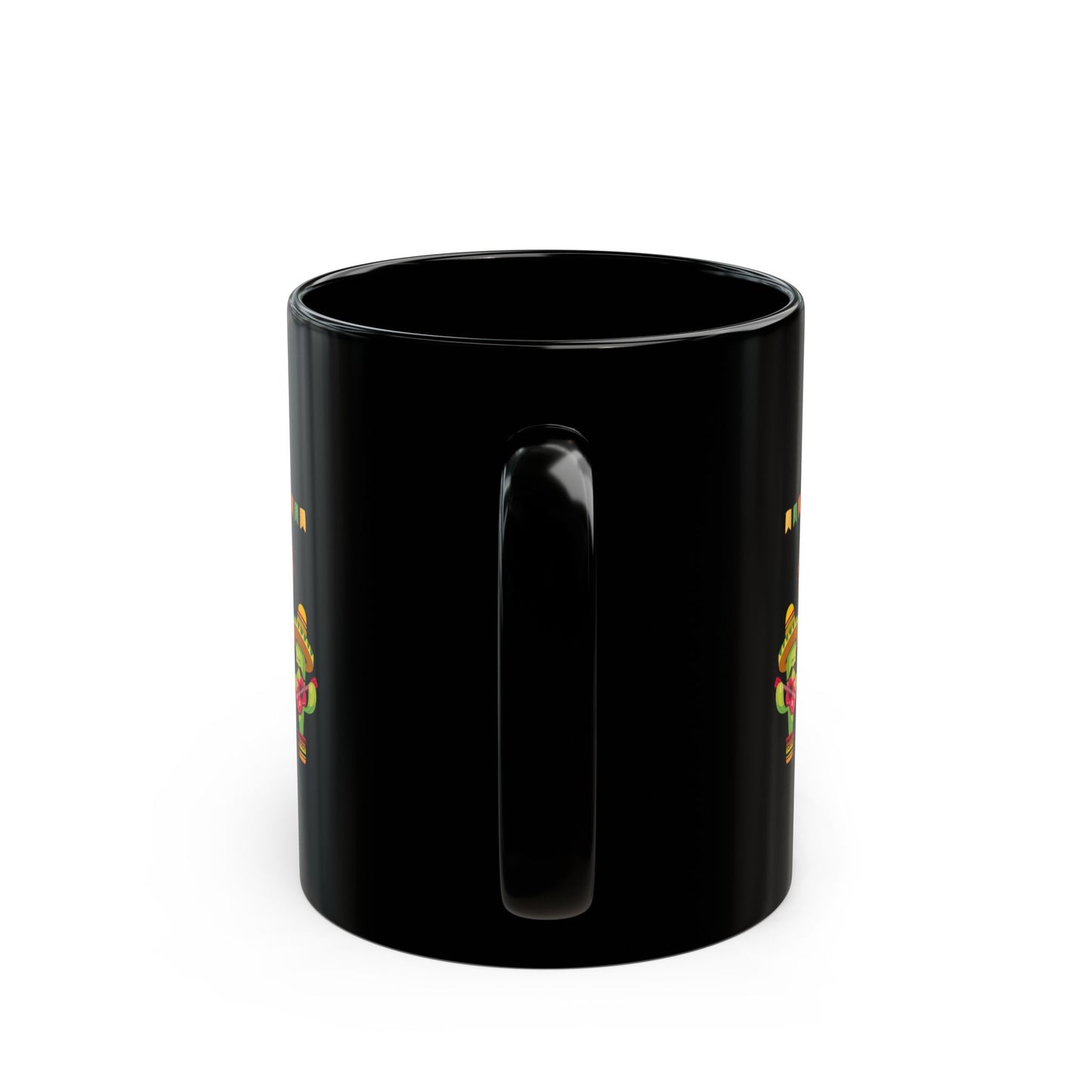 Cinco De Mayo Black Mug (11oz, 15oz)