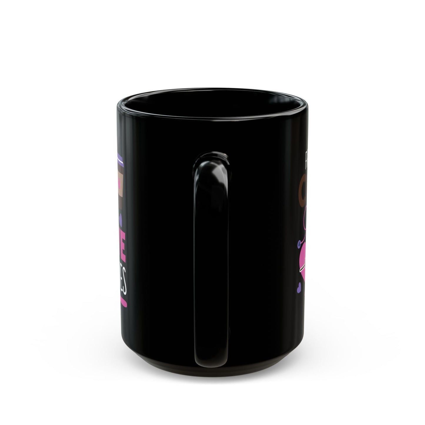 FIRST I DRINK THE COFFEE 11oz & 15oz Black mug