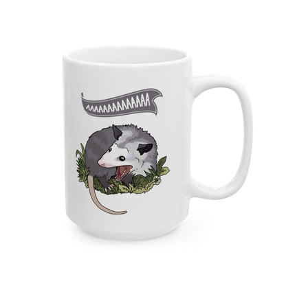 Posom coffee mug, white Mug, (11oz, 15oz)