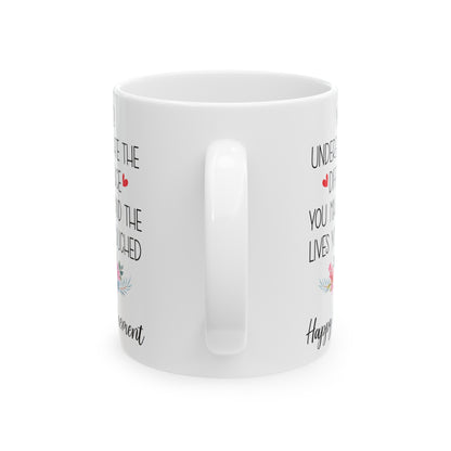 Inspirational Retirement Mug – Never Underestimate Your Impact