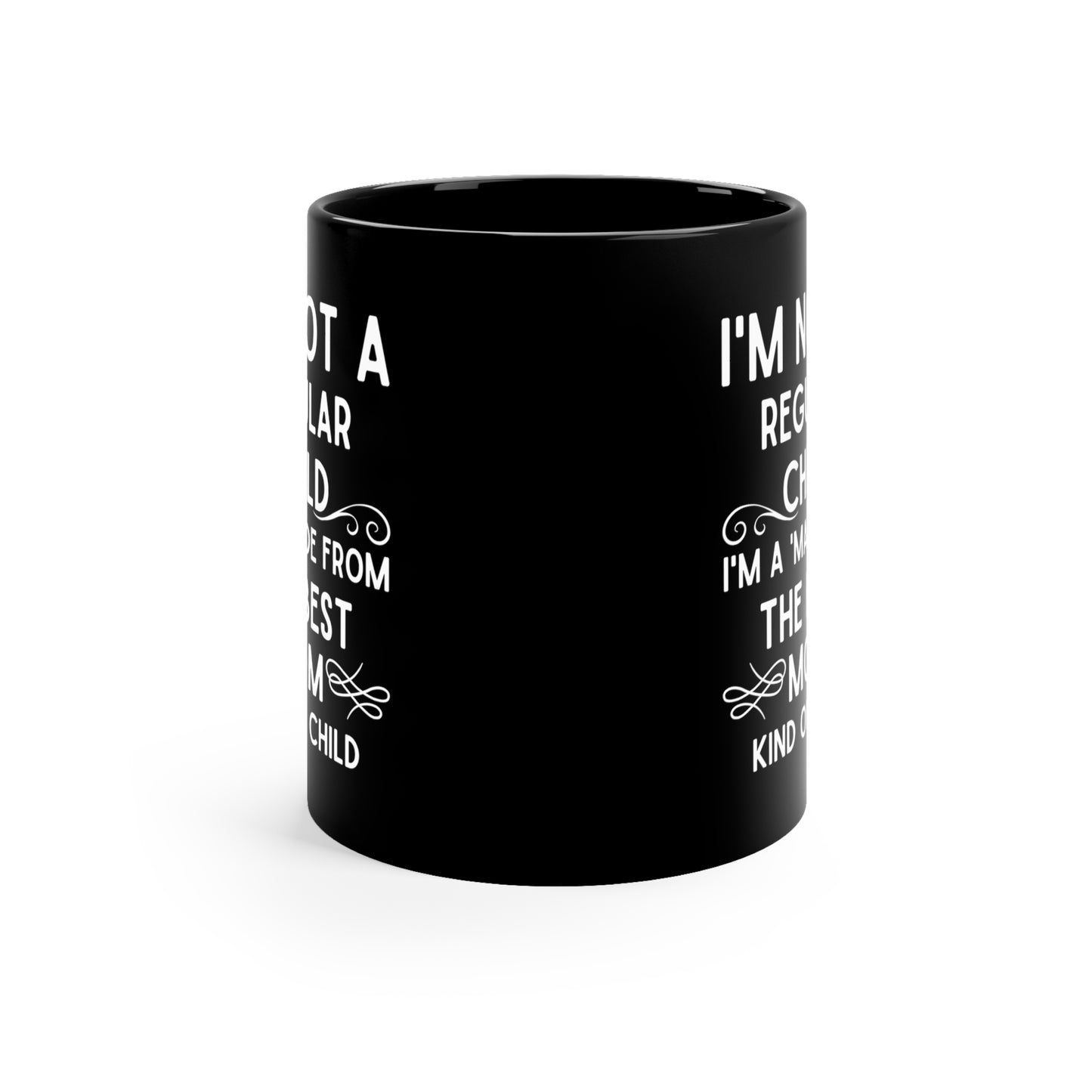 I'm not a reguler 11oz Black Mug