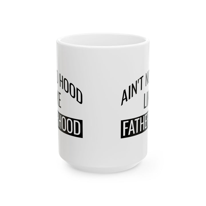 Funny Fatherhood Mug Gift for Dad from Son or Daughter
