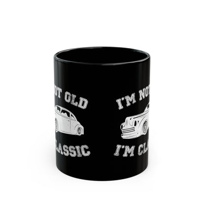 I'm Not Old I'm Classic Mug – Vintage Car Style Mug for Car Enthusiasts