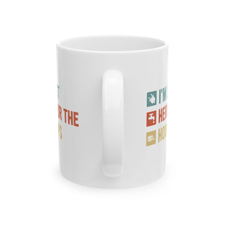 Camping Essentials  Ceramic Mug, (11oz, 15oz)