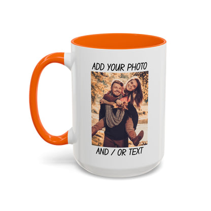 Fall Couple Mug – Cozy Autumn Love Gift for Him or Her Accent Coffee Mug (11, 15oz)