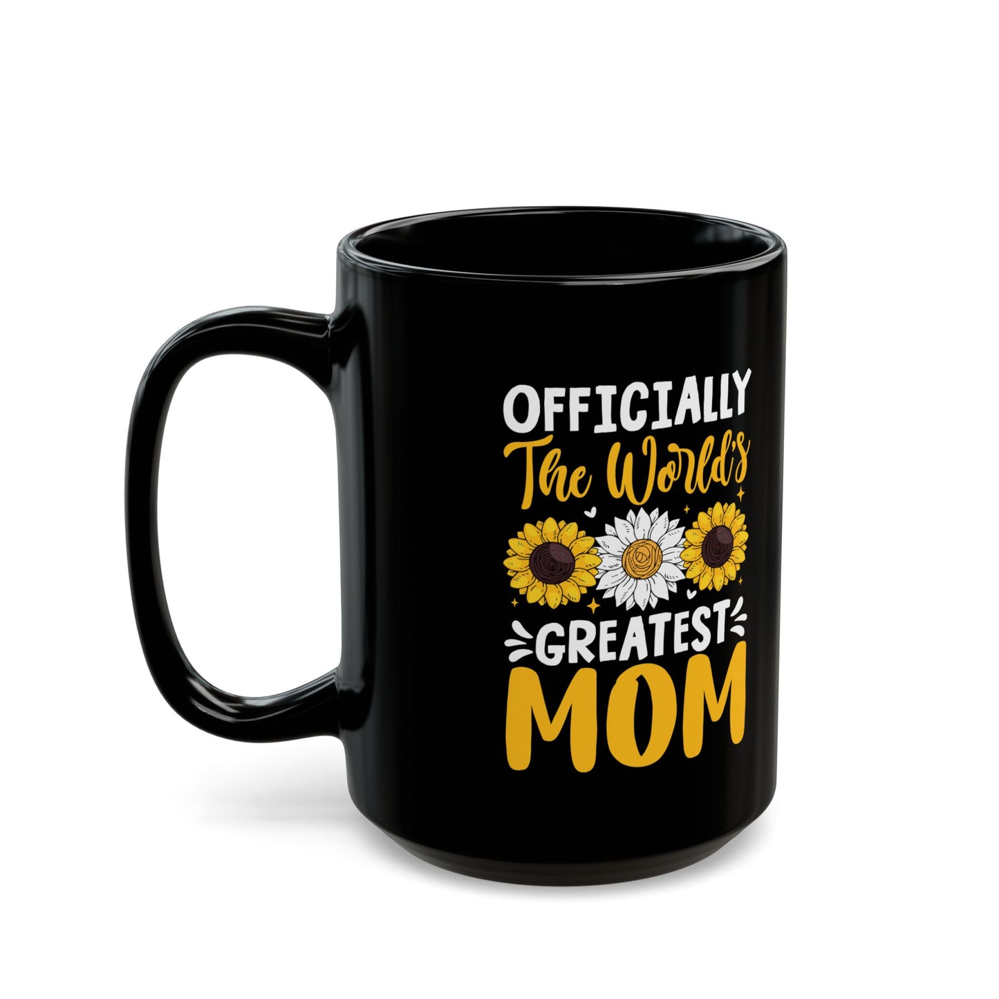 Officially the worlds greatest Black Mug (11oz, 15oz)