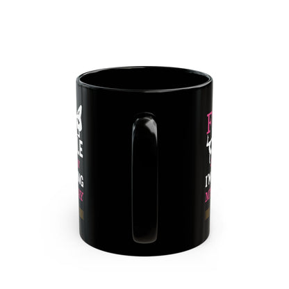 Flip Tumble Jump & Play Black Mug (11oz, 15oz)