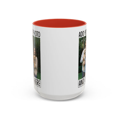 Life Is Better With Dogs & Kids – Funny Pet Parent  Accent Coffee Mug (11, 15oz)