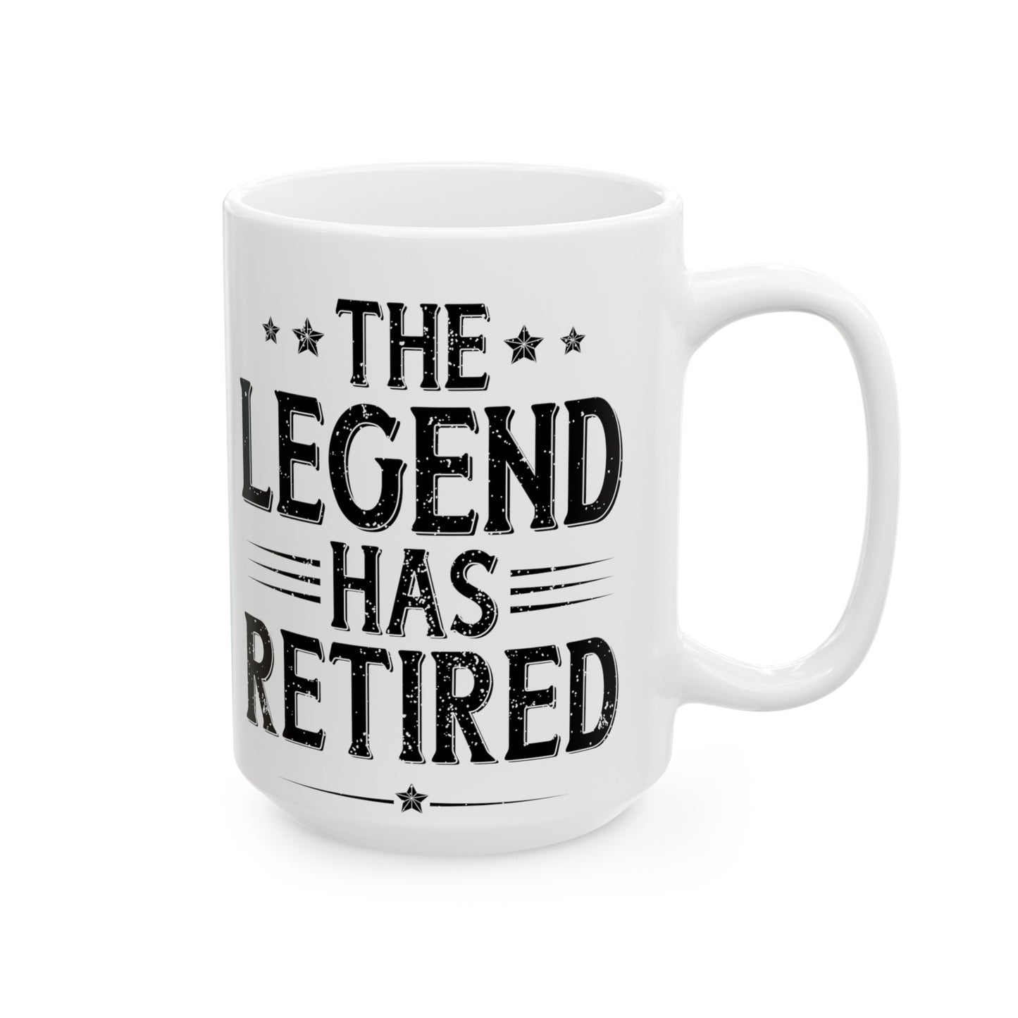 The Legend Has Retired Mug – Funny Retirement Gift for Legends